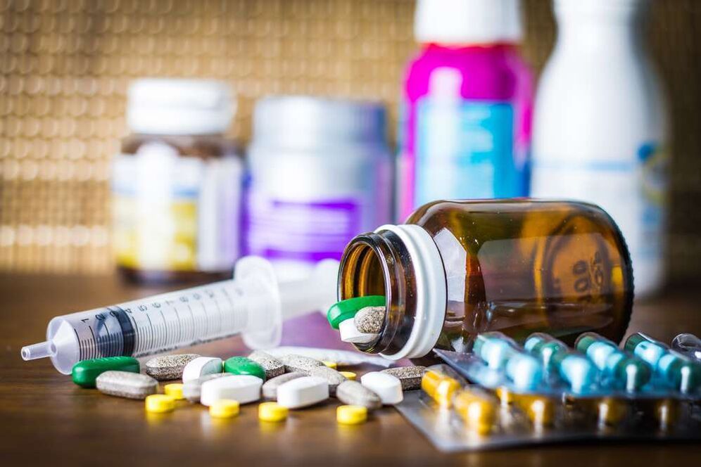 Tratamento farmacolóxico da osteocondrose da columna vertebral torácica